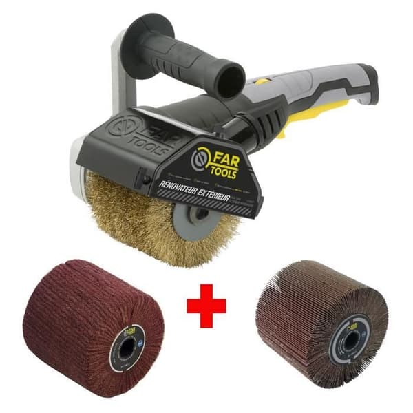 FARTOOLS - REX120C Renovator - Special för trä och metall - Plana ytor