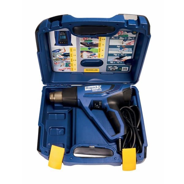 Rapid R2200LCD 2200 W värmepistol - box - Vit - Trådbunden - Strip - Vanlig - Nej - 1 kg