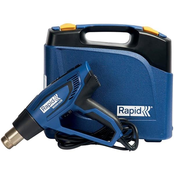 Rapid R2200LCD 2200 W värmepistol - box - Vit - Trådbunden - Strip - Vanlig - Nej - 1 kg
