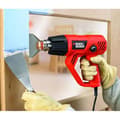 Miniatyrbild 4 av 4: Termisk strippa - SVART+DECKARE - KX2001-QS - 2000W - Röd Svart - Strip
