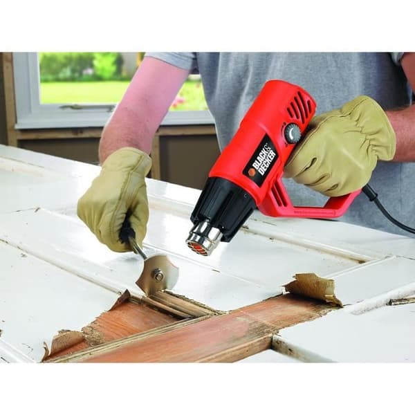Termisk strippa - SVART+DECKARE - KX2001-QS - 2000W - Röd Svart - Strip