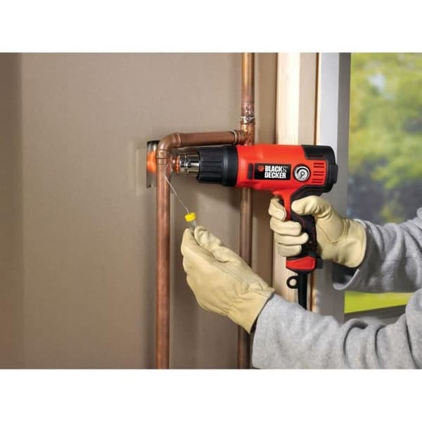 BLACK+DECKER trådbunden värmepistol - KX2200K-QS - 2200 W - Temperatur- och luftflödesvariator