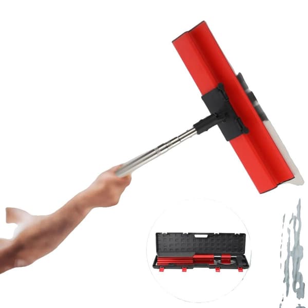 Drywall Glat Trowel Børste, Holdbart Rustfrit Stål, Ergonomisk Greb, Ideel til Indvendige Vægge