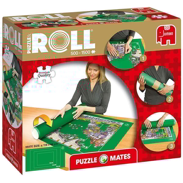 Jumbo Puzzle & Roll 500 - 1500 Brikker