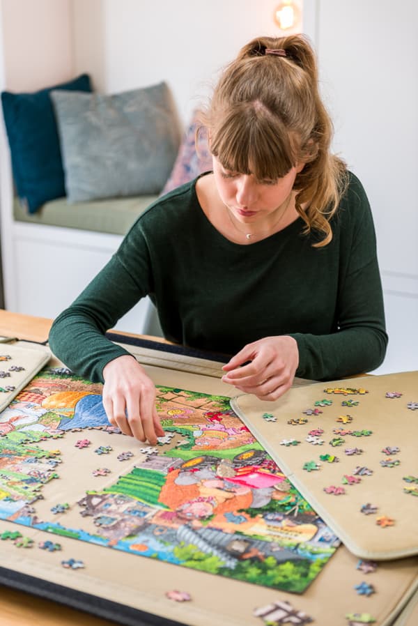 Pusselmatta Portapuzzle Standard upp till 1500 bitar, Jumbo
