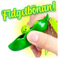 Miniatyrbild 1 av 8: Grön Sensory Leksak Green Beans Bönor Fidget Böna Toys Leksak