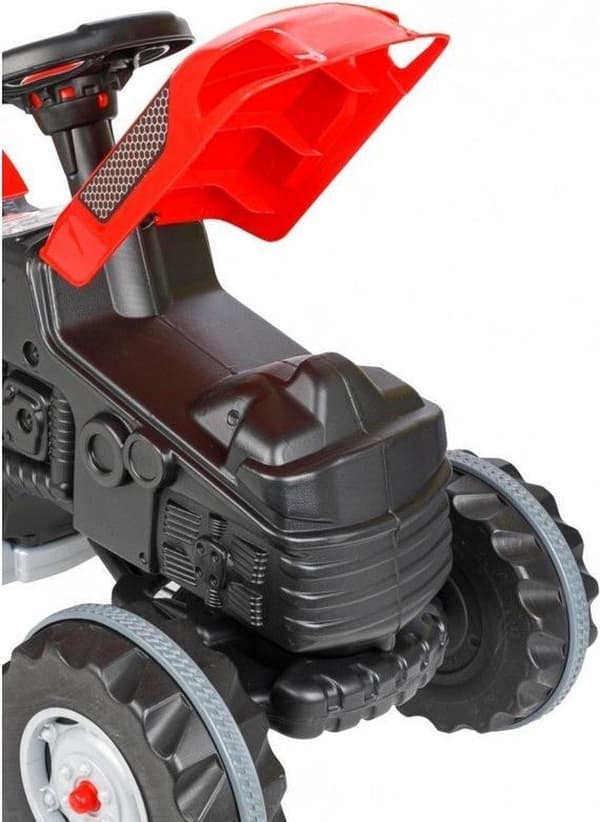 Jamara Pedal Tractor Strong Bull Junior 95 x 51 cm punainen/musta