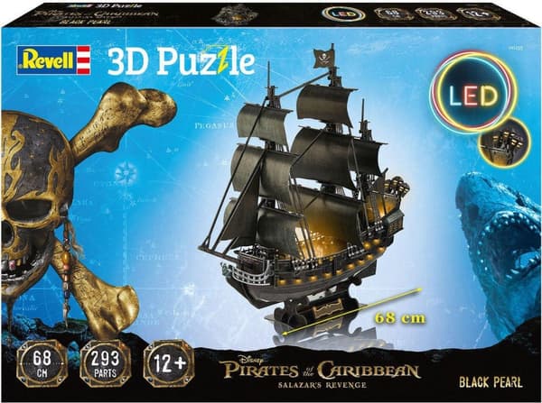 Revell 00155 Black Pearl Ship - LED Edition 3D-pussel.