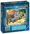 Pikkukuva 2 / 5: Ravensburger The Pirate Adventure - Contour Puzzle - 368 kpl - Taide - Lapset - 9 vuotta (12954)