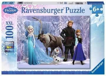 Ravensburger puslespil Disney Frozen: In the realm the Snow Queen - Jigsaw puslespil - 100 brikker