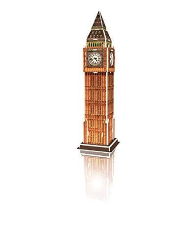 Revell 3D Puzzle 00120 Big Ben, et vartegn i London Oplev verden i 3D, sjovt håndværk for unge og gamle, farvede