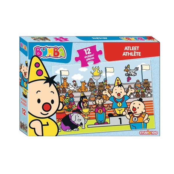 Bumba Puzzle Athlete 12 kpl