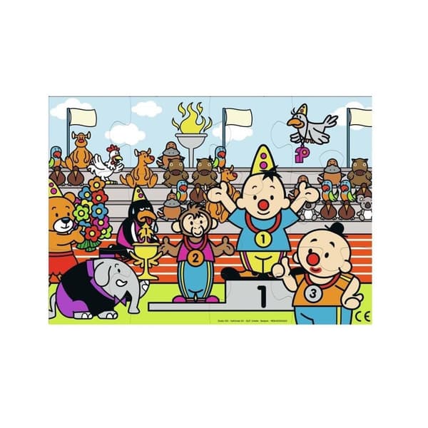 Bumba Puzzle Athlete 12 kpl