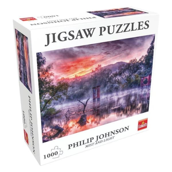 Goliath-puslespil Philip Johnson Mist and Light 1000 stykker