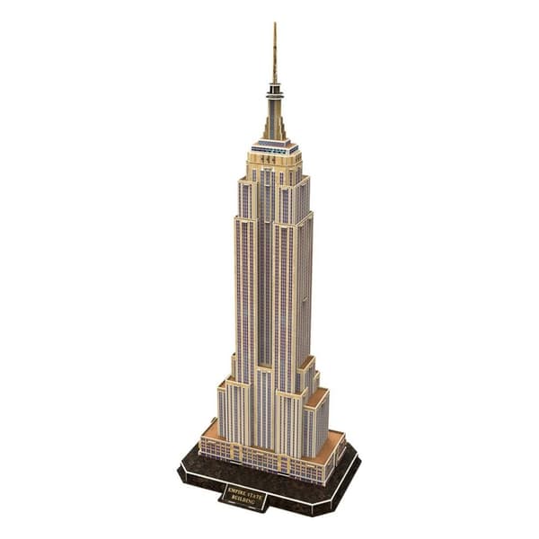 Cubic Fun National Geographic 3D-puslespil The Empire State Building 66 brikker