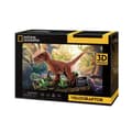 Miniatyrbillede 3 af 3: National Geographic træ 3D puslespil Velociraptor 63 stykker