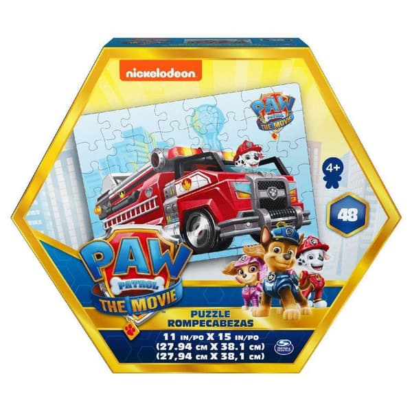 Paw Patrol Filmens signaturpuslespil 48 brikker assorteret