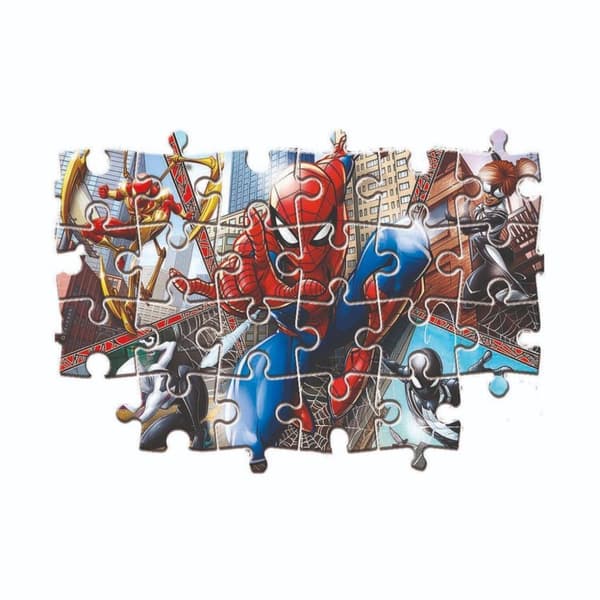 Clementoni Supercolor Puslespil Spiderman 2x60 brikker