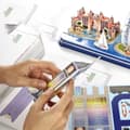 Miniatyrbillede 4 af 5: Cubic Fun 3D LED-puslespil Dubai 182 stykker