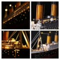 Miniatyrbillede 4 af 5: Cubic Fun 3D LED-puslespil Titanic 266 brikker