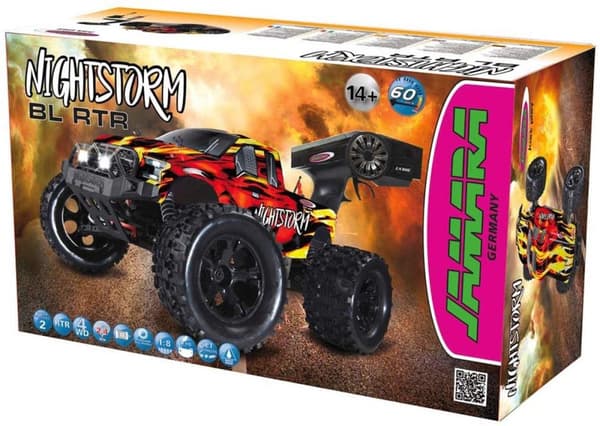 Jamara Nightstorm Monster Truck BL elmotor 1:10 (059737)