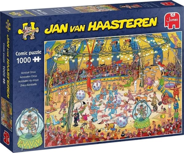 Jan van Haasteren - Sirkusakrobatia - 1000 kappaletta (JUM9089)