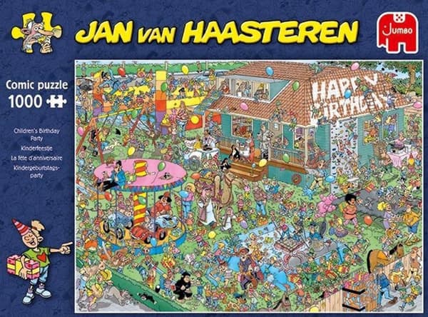 Jan van Haasteren - Barnfödelsedagsfest - 1000 stycken (JUM0035)