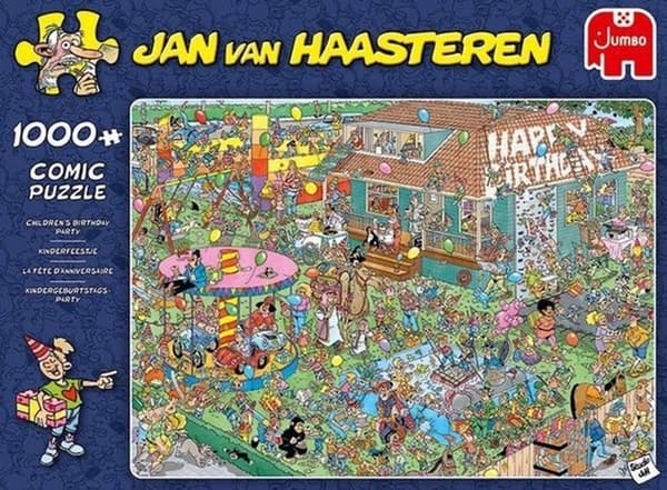 Jan van Haasteren - Barnfödelsedagsfest - 1000 stycken (JUM0035)