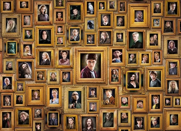 Harry Potter Omöjligt pussel 1000 bitar Impossible puzzle!