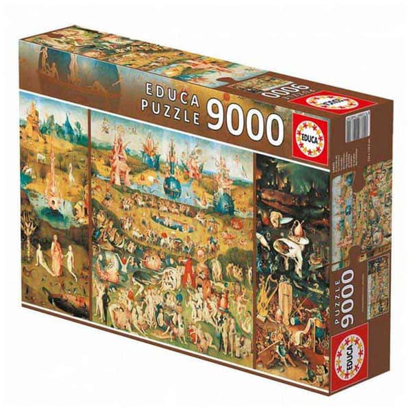 Educa Borras 9000 De Have Af De Lys Puslespil Flerfarvet 10-15 Years