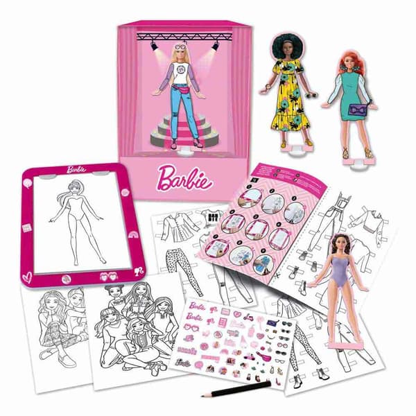 Educa Borras Gåde Mesa De Luz Barbie Rosa