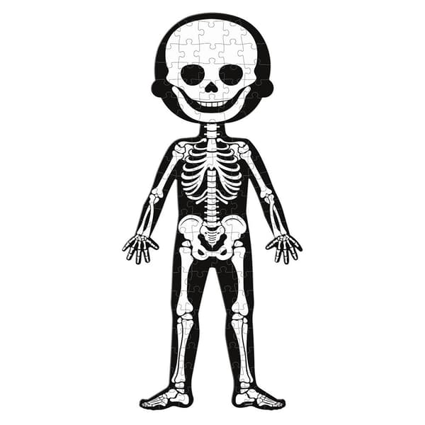 Janod Educational Puzzle-human Body-50 75 100 Pieces Flerfärgad 100