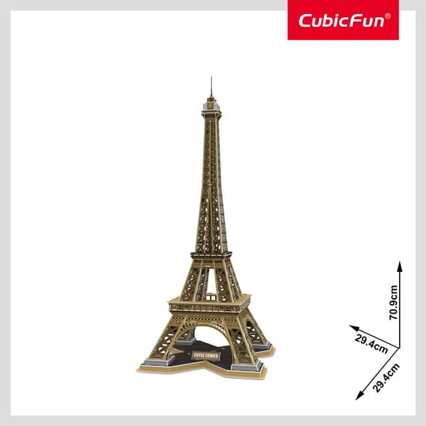 Puzzle 3D National Geographic Paryż Wieża Eiffla 80 elementów