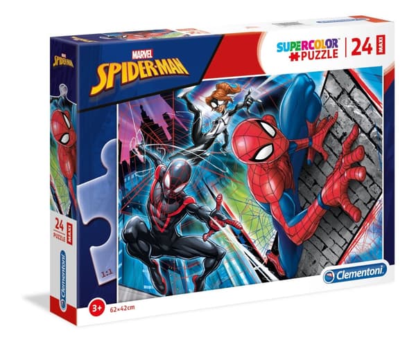 24 elementy MAXI Super Kolor Spider-Man