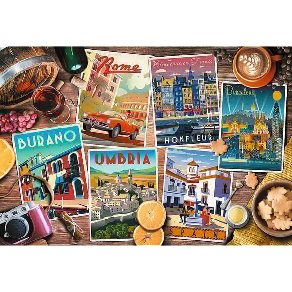 TREFL puzzle Europe 1500 pcs