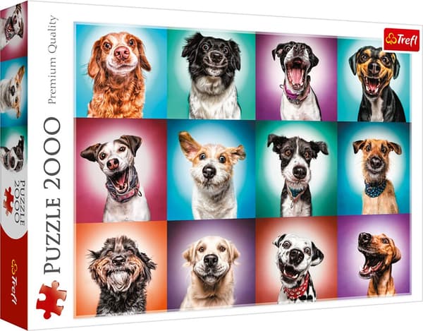 TREFL puzzle Dogs 2000 pcs