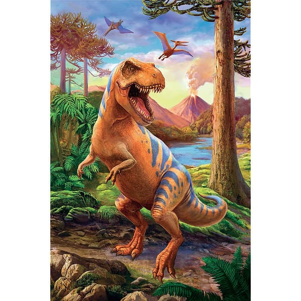 TREFL mini puzzle Dinosaurs 54 pcs