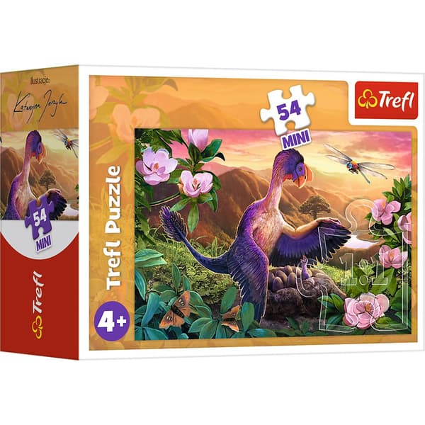 TREFL mini puzzle Dinosaurs 54 pcs