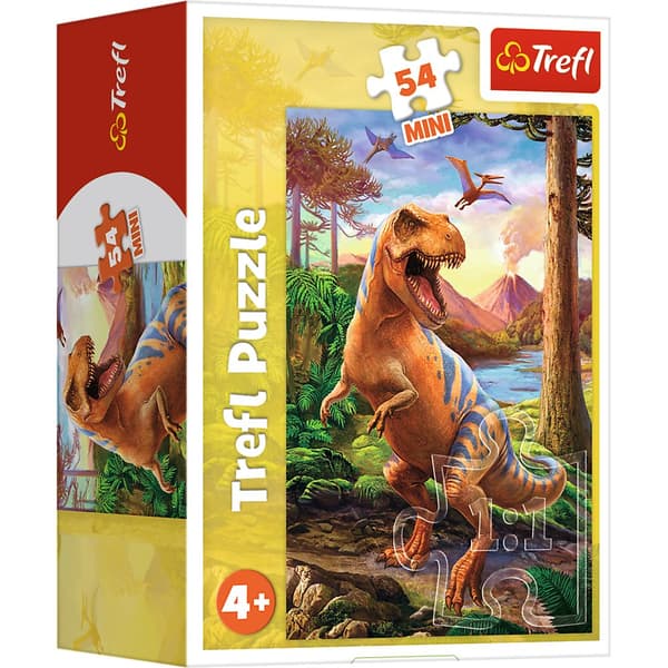 TREFL mini puzzle Dinosaurs 54 pcs