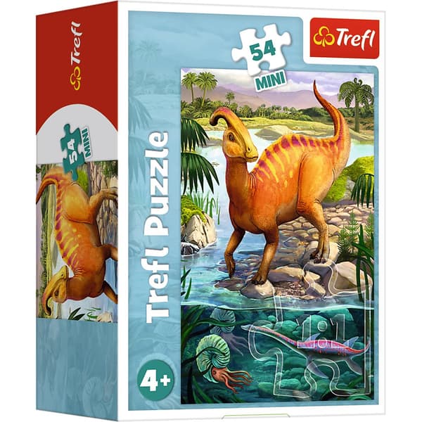 TREFL mini puzzle Dinosaurs 54 pcs