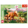 Miniatyrbillede 10 af 11: TREFL mini puzzle Dinosaurs 54 pcs