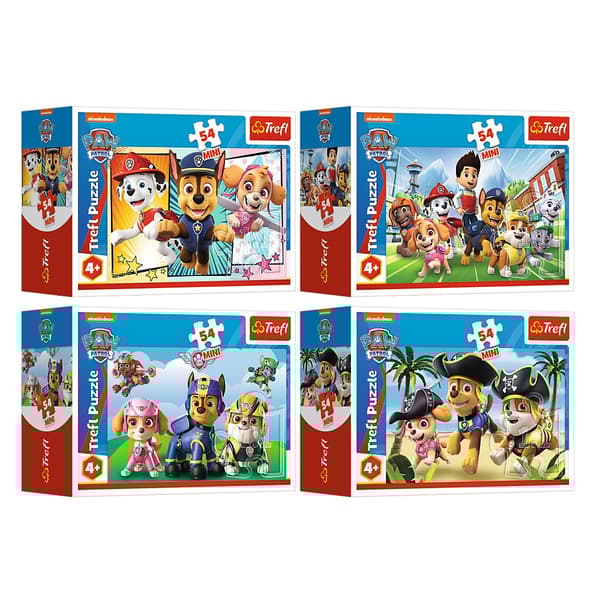 TREFL PAW PATROL mini puzzle 54 pcs