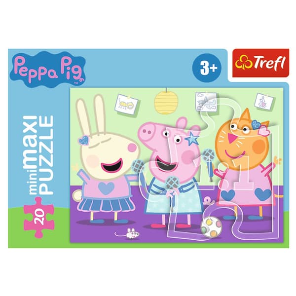 TREFL PEPPA PIG Mini Maxi puzzle, 20 pcs