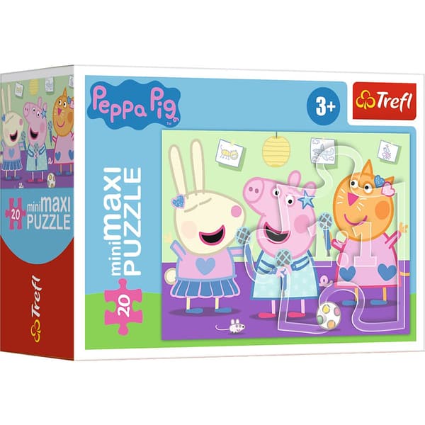 TREFL PEPPA PIG Mini Maxi puzzle, 20 pcs