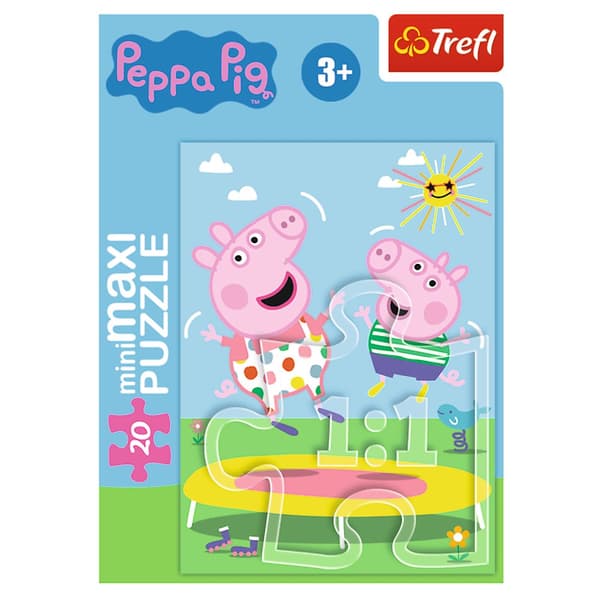 TREFL PEPPA PIG Mini Maxi puzzle, 20 pcs