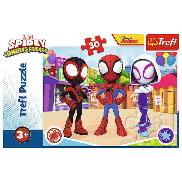 Puzzle - 30 - Adventures of Spiday and Friends - Trefl 18285