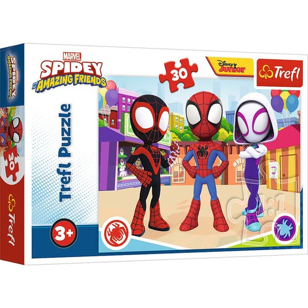 Puzzle - 30 - Adventures of Spiday and Friends - Trefl 18285