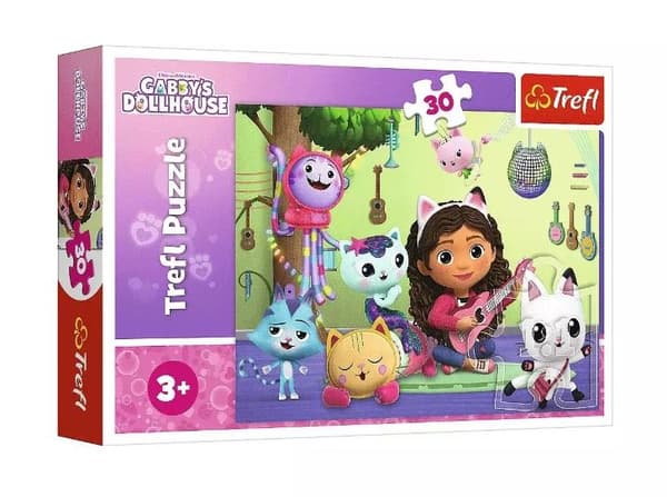 TREFL GABBY´S DOLLHOUSE puzzle, 30 pcs