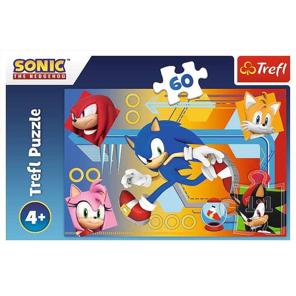 TREFL SONIC Puzzle, 60 pcs