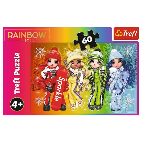 TREFL RAINBOW HIGH Puzzle , 60 pcs